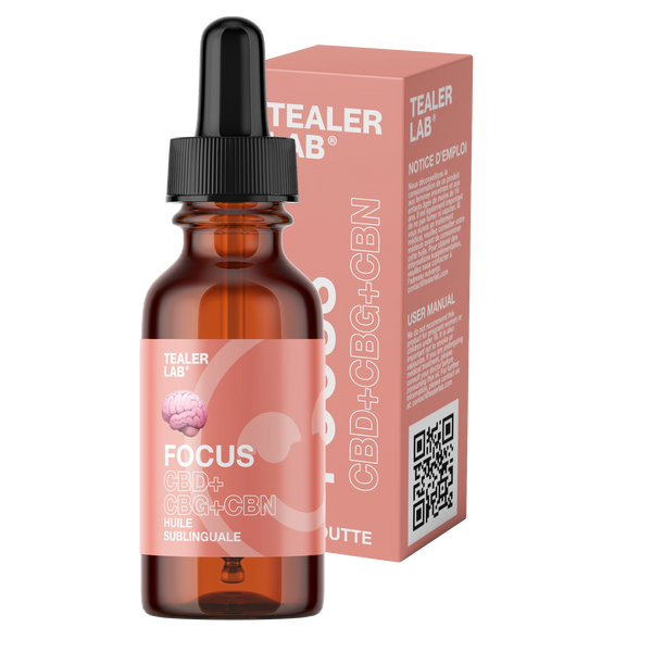 Huile Focus - Full Spectrum CBG/CBD/CBN 30%