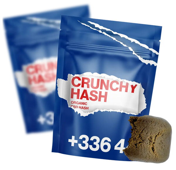 Crunchy Hash - Résine CBD