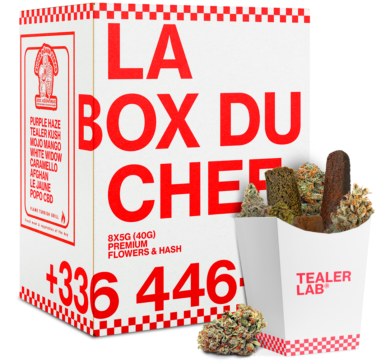 BOX DU CHEF 40G CBD 🍟