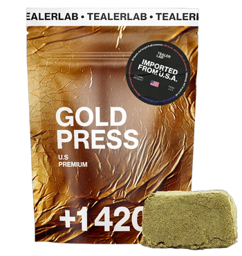 GOLD PRESS MADE IN US CBD