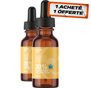 Huile de CBD 30% Full Spectrum - Nature 🍁
