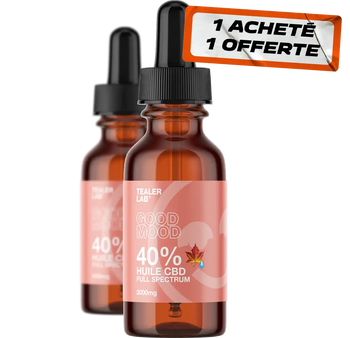 Huile de CBD 40% Full Spectrum - Nature 🍁