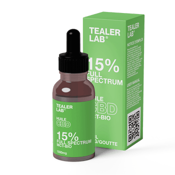 Huile CBD 15% full spectrum - Nature | Tealerlab