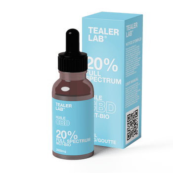 Huile de CBD 20% Full Spectrum - Nature | Tealerlab