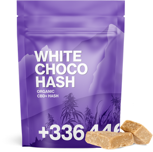White Choco Hash - Résine CBD+ 🐮 — vue alternative