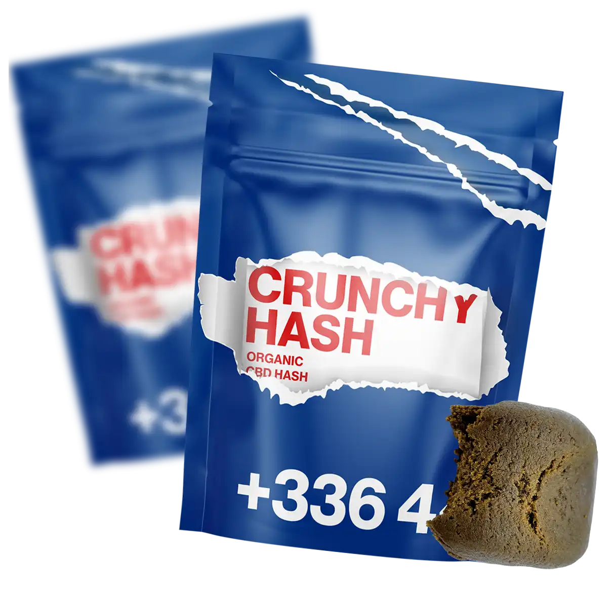 Crunchy Hash - Résine CBD