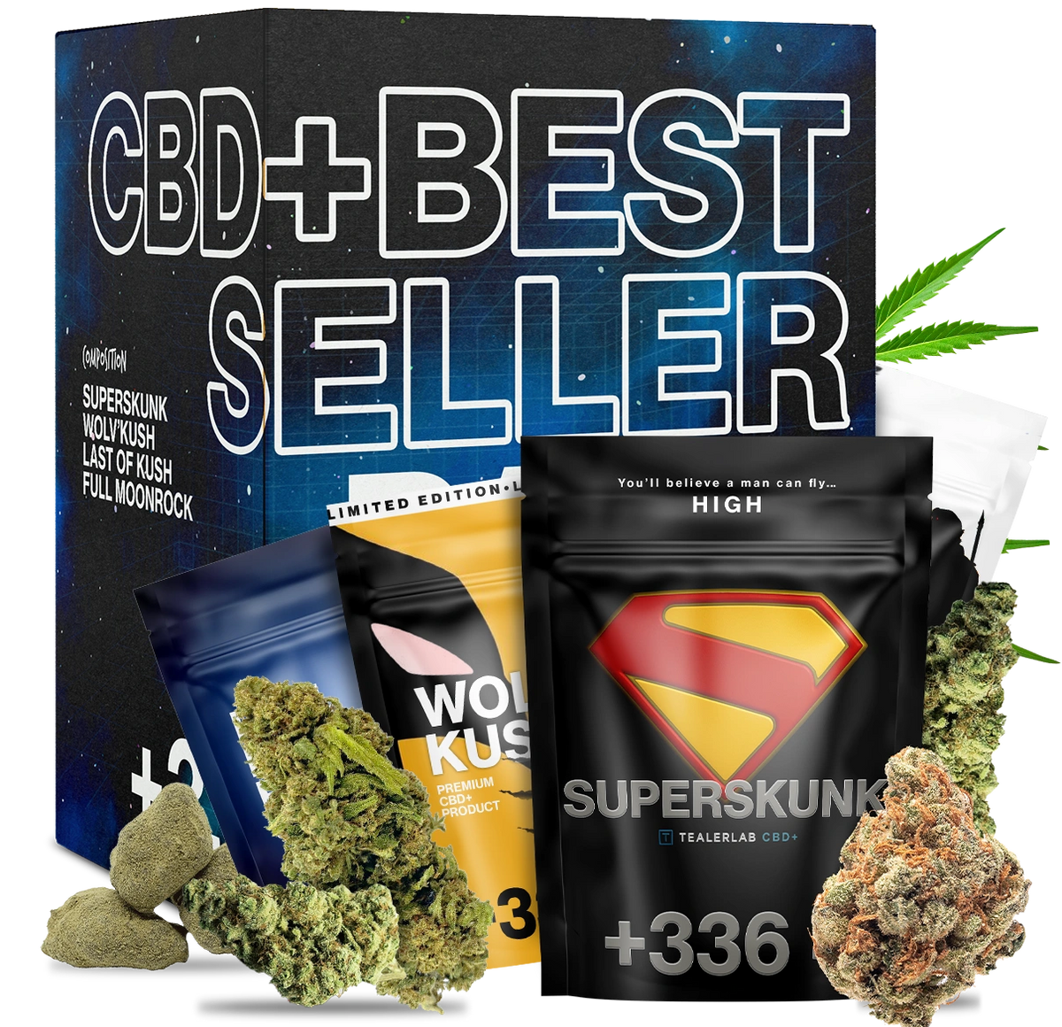 Pack CBD+ Bestseller