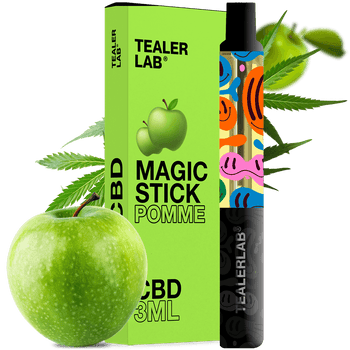 Magic Stick 3ML Pomme - Puff CBD | Tealerlab