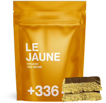 Le Jaune Hash - Résine CBD | TealerLab 