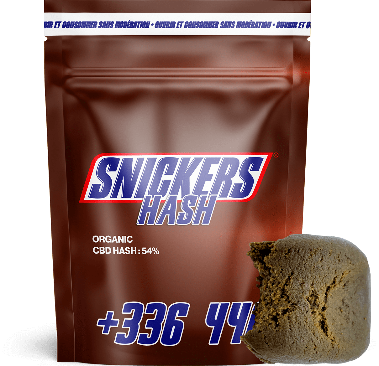 Snickers Hash - Résine CBD 🍫