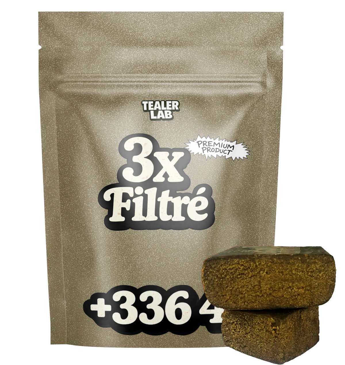 3x Filtré CBD+