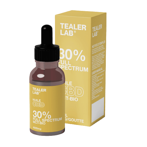 Huile de CBD 30% Full Spectrum - Nature | Tealerlab