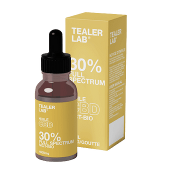 Huile de CBD 30% Full Spectrum - Nature | Tealerlab