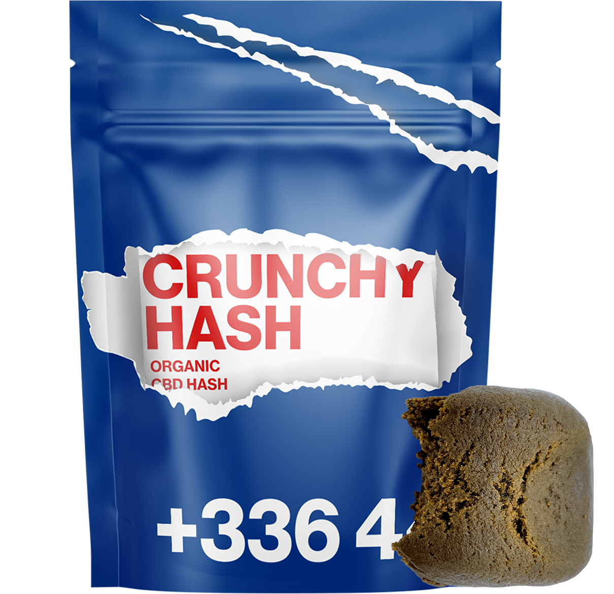 Crunchy Hash - Résine CBD