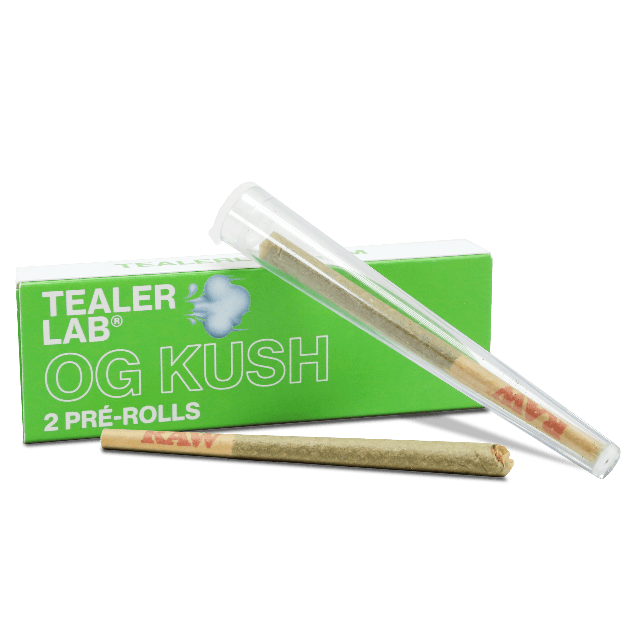 PreRolls OG Kush - Fleur CBD | Tealerlab