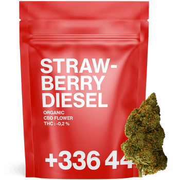 Strawberry Diesel - Fleur CBD | Tealerlab